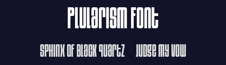 Plularism Font by Flawless And Co — Sans Serif Font — thumbnail 2