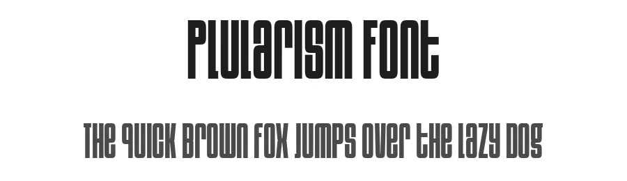 Plularism Font by Flawless And Co — Sans Serif Font