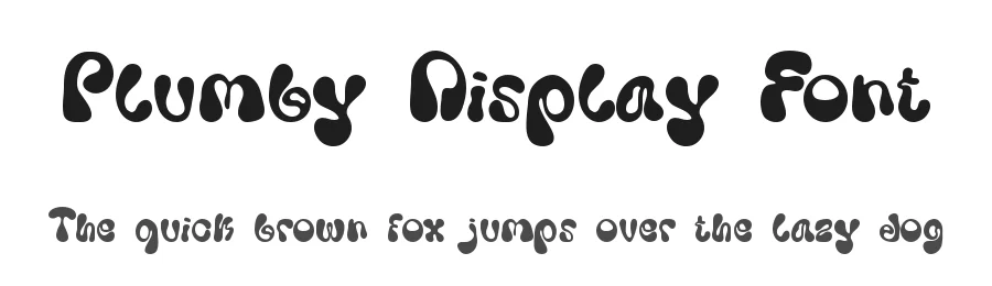 Plumby Display Font by Dm Letter Studio — Display Font