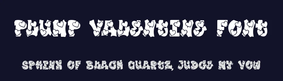 Plump Valentine Font by Dm Studio — Display Font — thumbnail 2