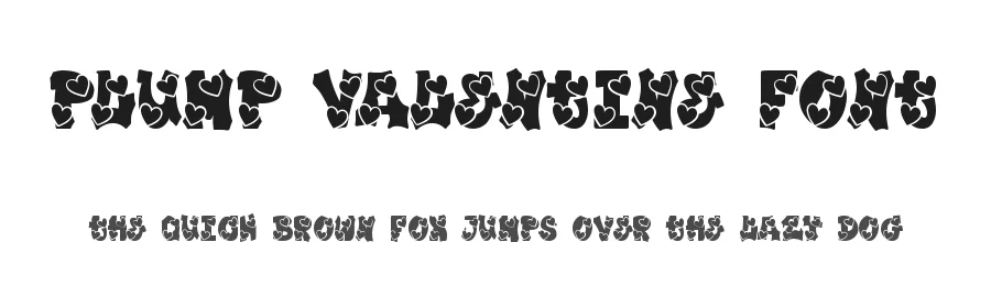 Plump Valentine Font by Dm Studio — Display Font