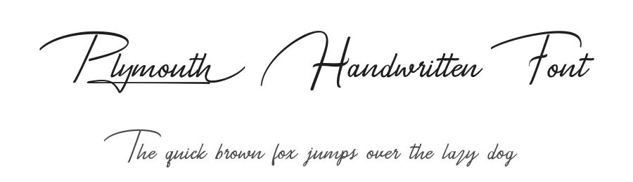 Plymouth Handwritten Font by vaiminit — Script Handwritten Font