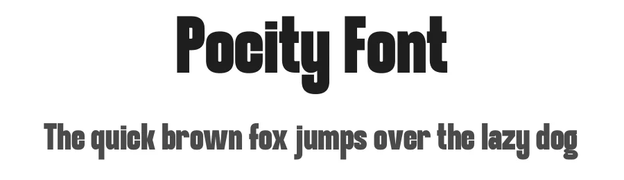 Pocity Font by Funtype — Decorative Font