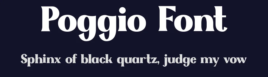 Poggio Font by Rautan Studio — Decorative Font — thumbnail 2