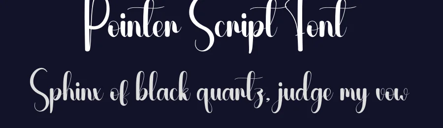 Pointer Script Font by andikastudio — Script Handwritten Font — thumbnail 2