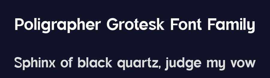Poligrapher Grotesk Font Family by UICreative — Decorative Font — thumbnail 2
