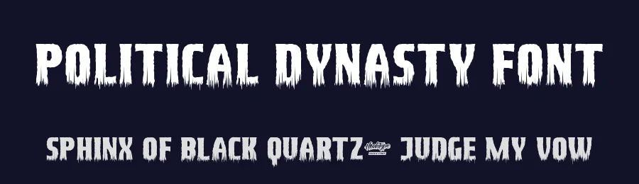 Political Dynasty Font by noahtype — Blackletter Font — thumbnail 2
