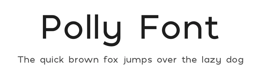 Polly Font by Reghardt — Sans Serif Font