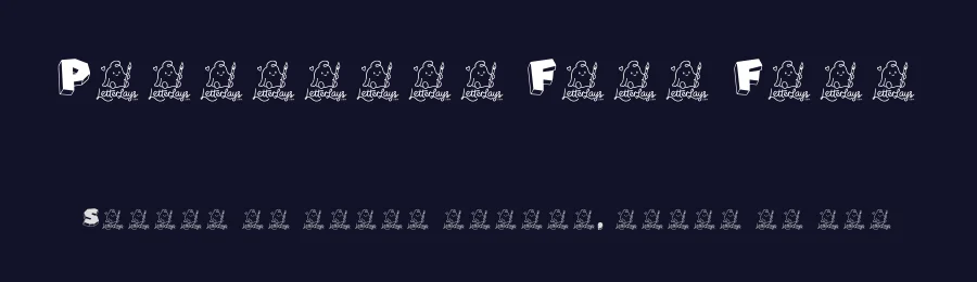 Polyblock Free Font by Letterlays — Decorative Font — thumbnail 2