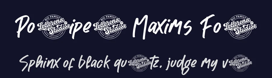 Pontipect Maxims Font by letterenastudios — Script Handwritten Font — thumbnail 2