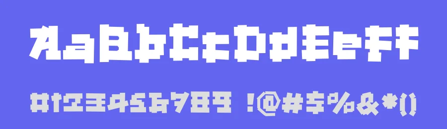 Pop Bricks Font by erifqizefont — Display Font — thumbnail 3