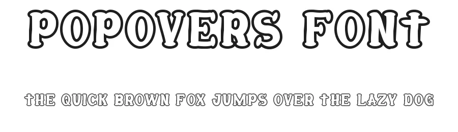 Popovers Font by noahtype — Decorative Font