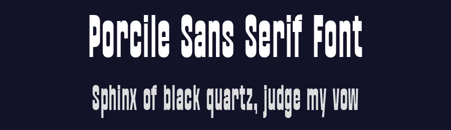 Porcile Sans Serif Font by glyphminds.studios — Decorative Font — thumbnail 2
