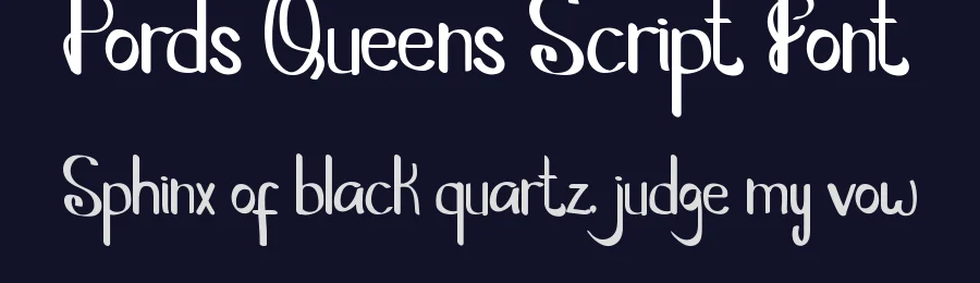 Pords Queens Script Font by inermediaSTUDIO — Script Handwritten Font — thumbnail 2