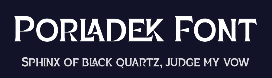 Porladek Font by Storytype — Serif Font — thumbnail 2