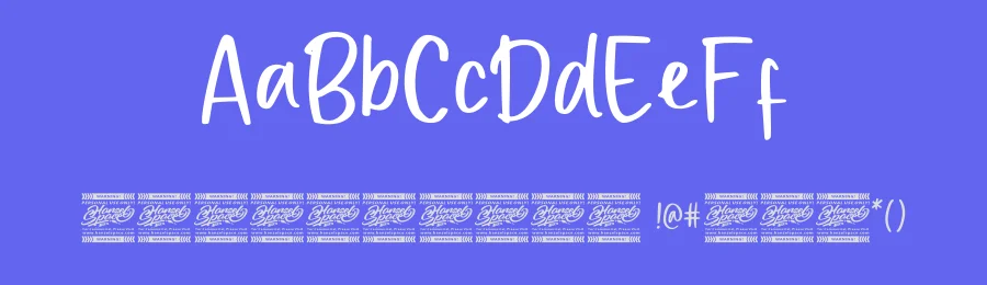 Porte Bon Heur – A Handwritten Font by [email protected] — Script Handwritten Font — thumbnail 3