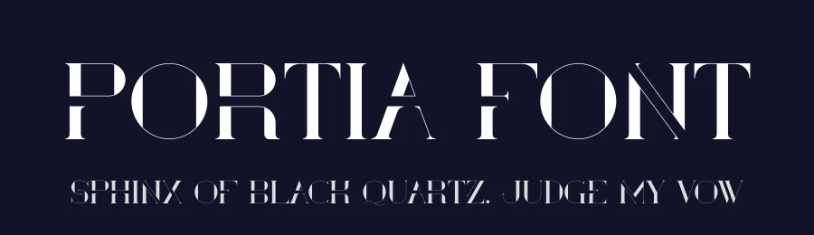 Portia Font by vpcreativeshop — Display Font — thumbnail 2