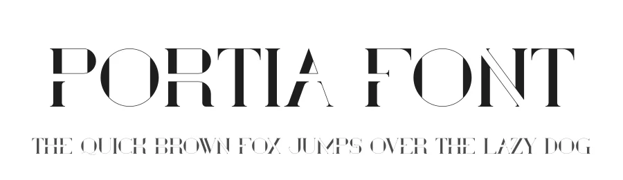 Portia Font by vpcreativeshop — Display Font
