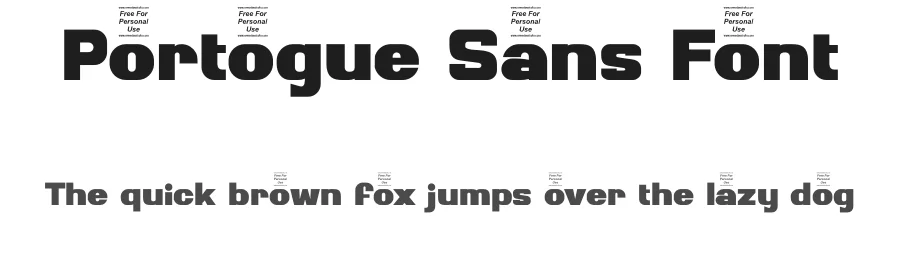 Portogue Sans Font by ErmediaStudio — Decorative Font