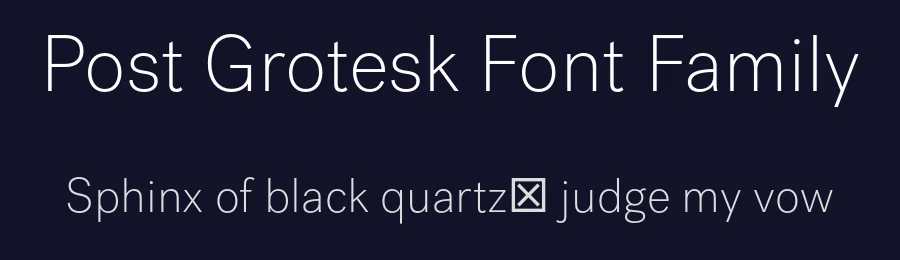 Post Grotesk Font Family by sharptype — Sans Serif Font — thumbnail 2