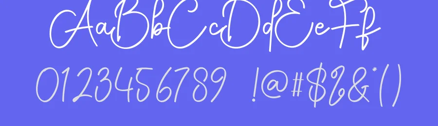 Poster Christmas Script Font by creativeletter — Script Handwritten Font — thumbnail 3