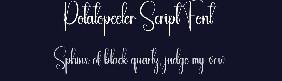 Potatopeeler Script Font by andikastudio — Script Handwritten Font — thumbnail 2