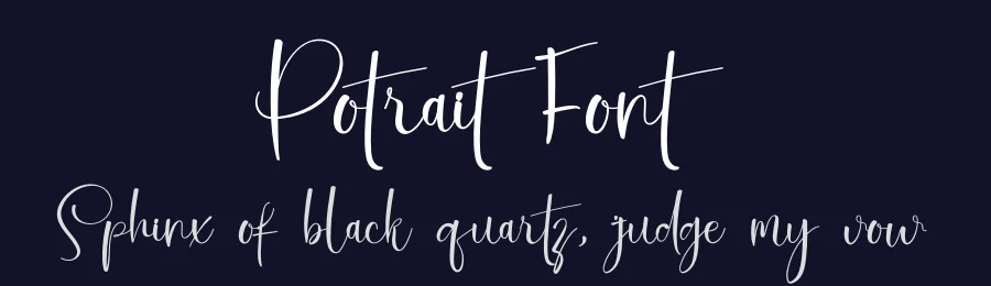 Potrait Font by inermediaSTUDIO — Script Handwritten Font — thumbnail 2