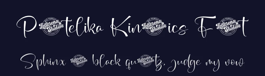 Pottelika Kinetics Font by letterenastudios — Script Handwritten Font — thumbnail 2