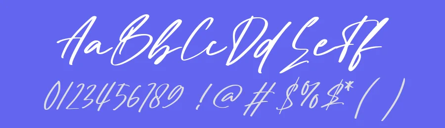 Pouities Script Font by Bartama Graphic — Script Handwritten Font — thumbnail 3