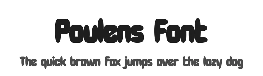 Poulens Font by Gracetypestudio — Display Font