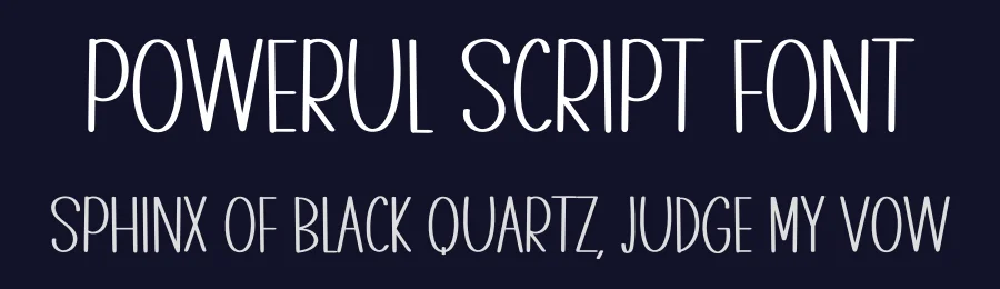 Powerul Script Font by inermediaSTUDIO — Display Font — thumbnail 2