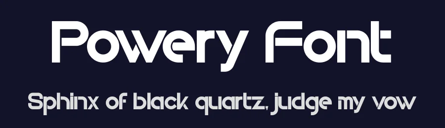 Powery Font by StringLabs — Display Font — thumbnail 2
