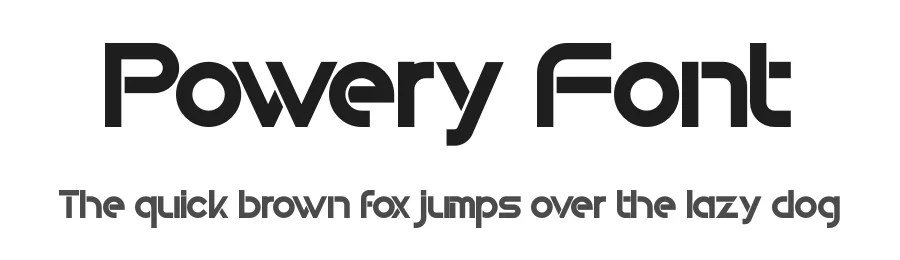 Powery Font by StringLabs — Display Font