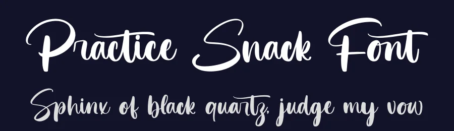 Practice Snack Font by letterenastudios — Script Handwritten Font — thumbnail 2