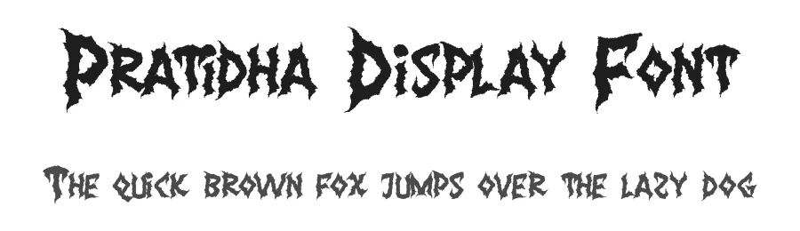 Pratidha Display Font by noahtype — Blackletter Font