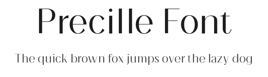 Precille Font by sixtypefoundry — Display Font