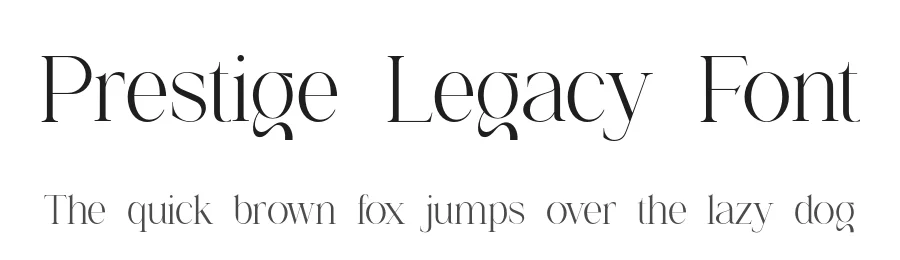 Prestige Legacy Font by UICreative — Serif Font