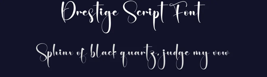 Prestige Script Font by creativeletter — Script Handwritten Font — thumbnail 2