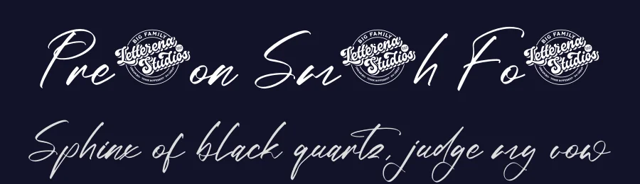 Preston Smith Font by letterenastudios — Script Handwritten Font — thumbnail 2