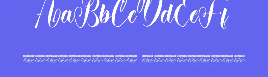 Pretty Flower Font by edricstudio — Script Handwritten Font — thumbnail 3