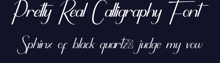 Pretty Real Calligraphy Font by nihstudio — Script Handwritten Font — thumbnail 2