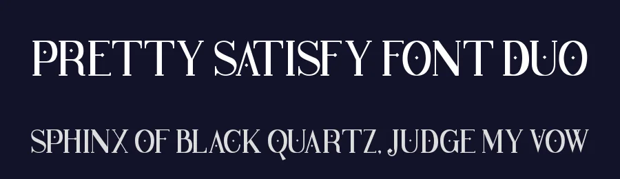 Pretty Satisfy Font Duo by PutraCetol Studio — Script Handwritten Font — thumbnail 2