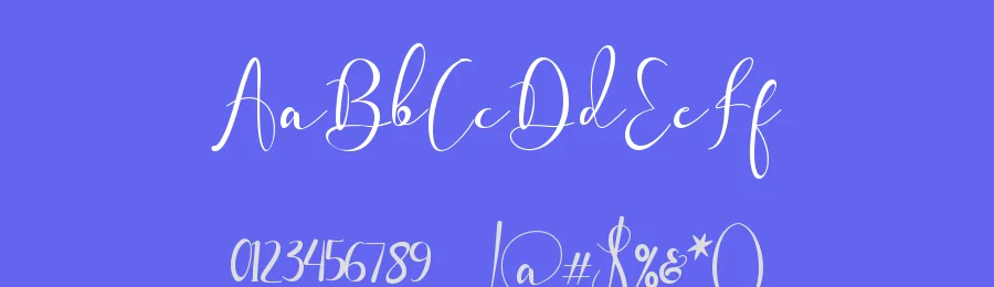Pretty Willie Calligraphy Font by Yoga Letter — Script Handwritten Font — thumbnail 3