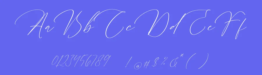 Pricillia Kalista Font by perspectype — Script Handwritten Font — thumbnail 3