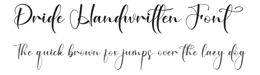 Pride Handwritten Font by creativeletter — Script Handwritten Font