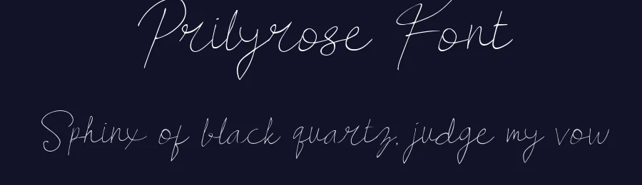 Prilyrose Font by madeDeduk — Script Handwritten Font — thumbnail 2