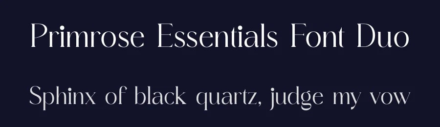 Primrose Essentials Font Duo by Storytype — Serif Font — thumbnail 2