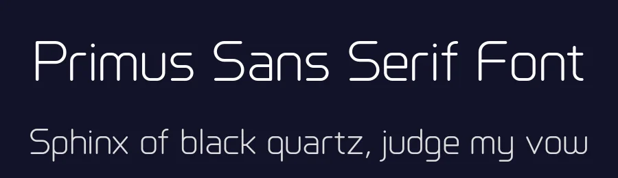Primus Sans Serif Font by Artegra — Sans Serif Font — thumbnail 2