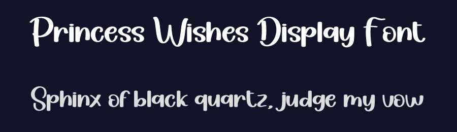 Princess Wishes Display Font by andikastudio — Display Font — thumbnail 2