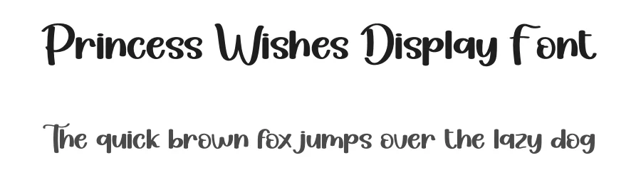 Princess Wishes Display Font by andikastudio — Display Font